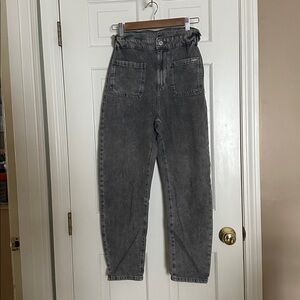 Zara Charcoal Denim Pants